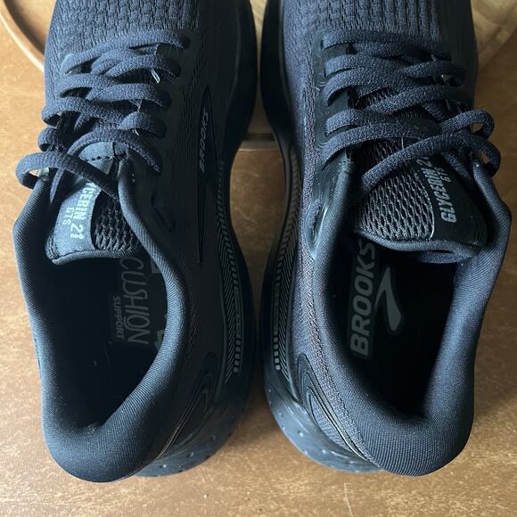 Brooks Glycerin GTS 21 Supportive Women's 7 Black Road Running Shoes Sneakers - Picture 4 of 16